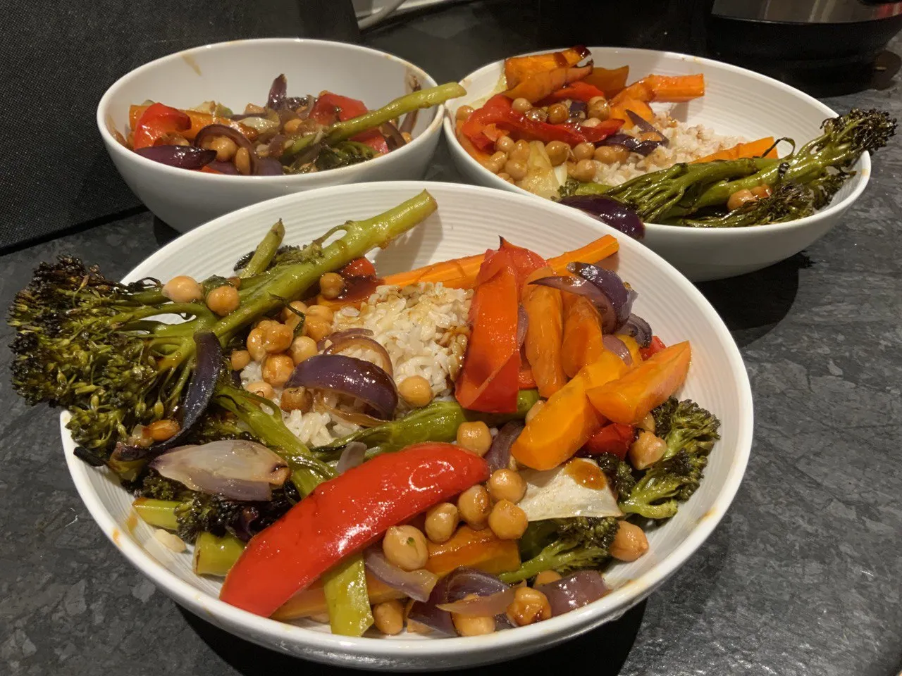 Teriyaki Roasted Vegetables