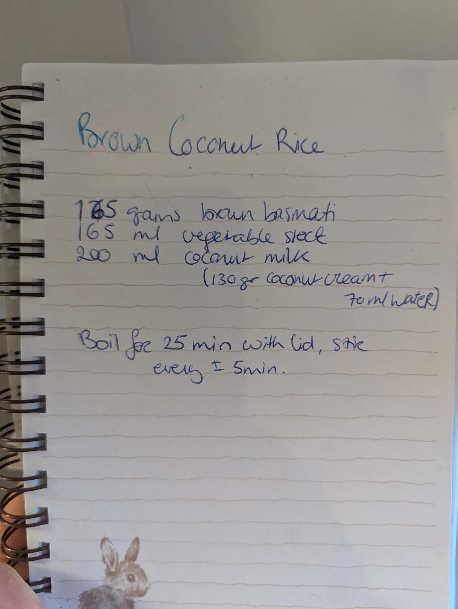 Brown Coconut Rice